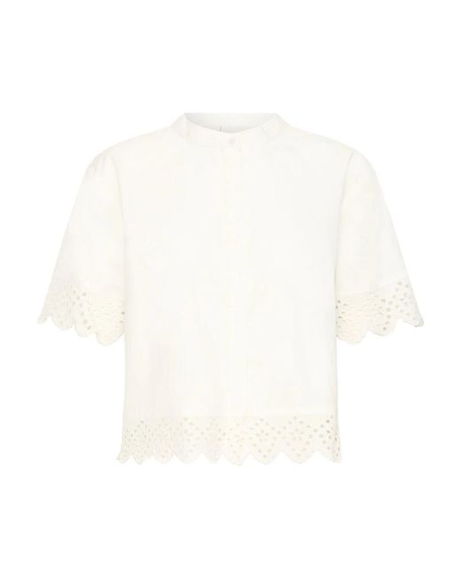 Shirts Ichi de color White