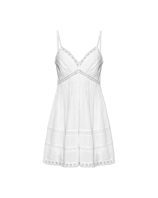 LoveShackFancy White Kleid Docila