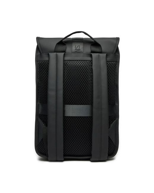 Rains Black Backpacks for men