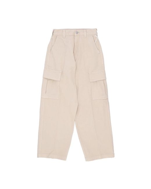 Straight Trousers Obey de hombre de color Natural