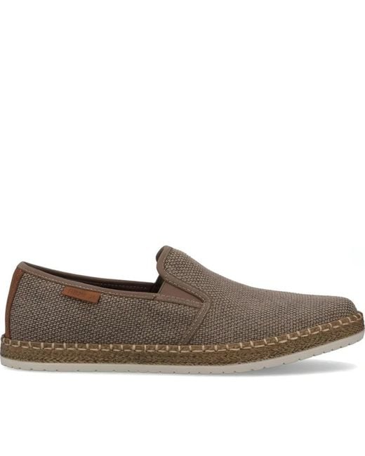 Rieker Brown Loafers for men