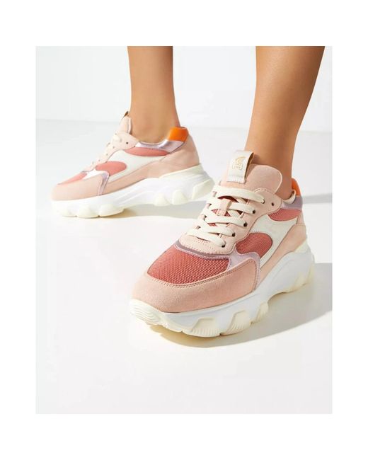 Hogan Pink Sneakers