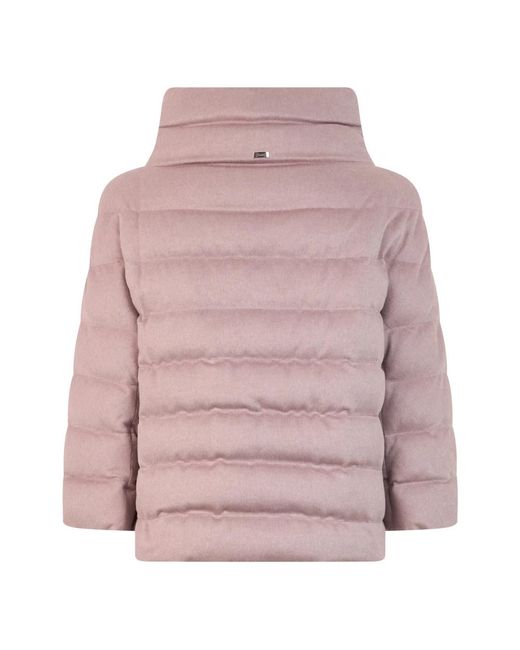 Herno Purple Winter Jackets