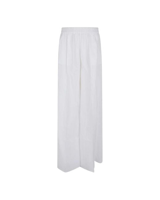 Wide Trousers di ANDAMANE in White
