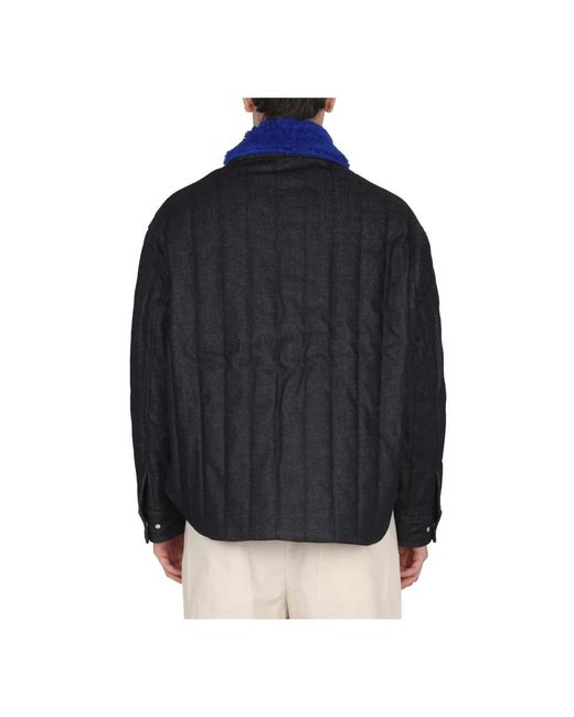 Sunnei Padded Over Jacket in het Blue voor heren