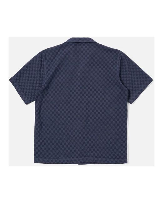 Universal Works Blue Short Sleeve Shirts for men