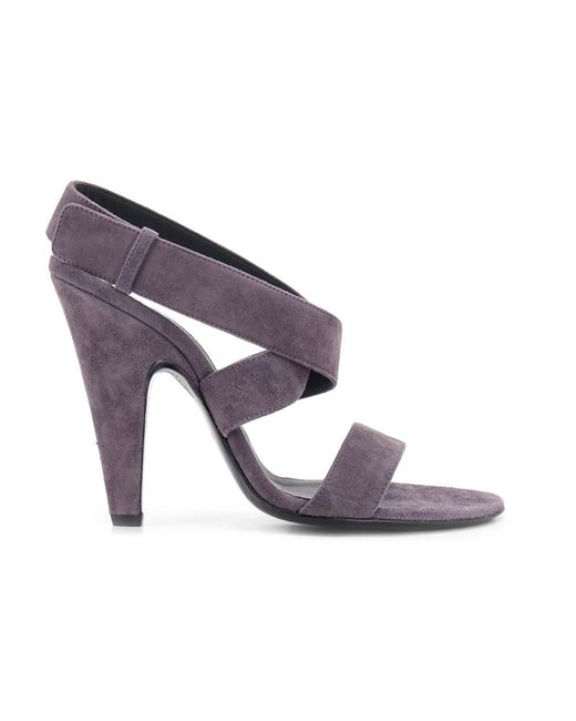 Alaïa Gray High Heel Sandals