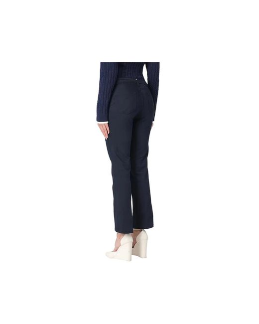 Liu Jo Blue Cropped Trousers