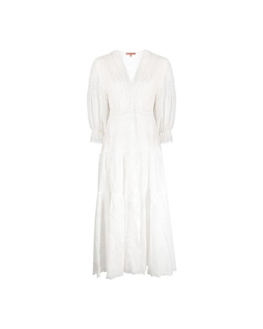 Ermanno Scervino White Maxi Dresses