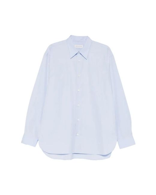 Dries Van Noten Blue Casual Shirts for men