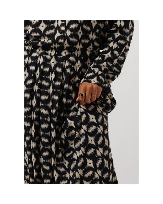 By-Bar Rokken ,Zwart ,Elegante Zwarte Maxi Rok in het Black