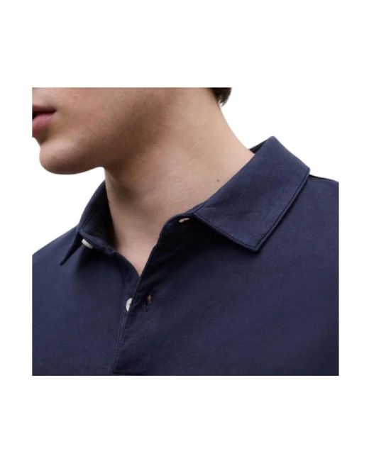 Ecoalf Blue Polo Shirts for men