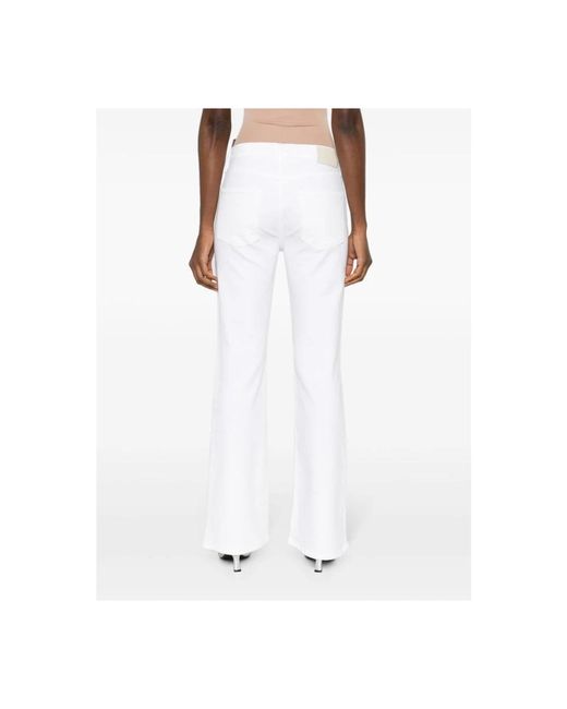 Citizens of Humanity White Flared Jeans