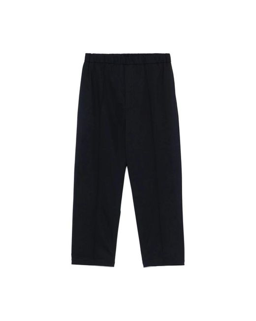 Seven Gauge Mitternachtsblaue Shorts Mit Elastischem Bund in Black für Herren