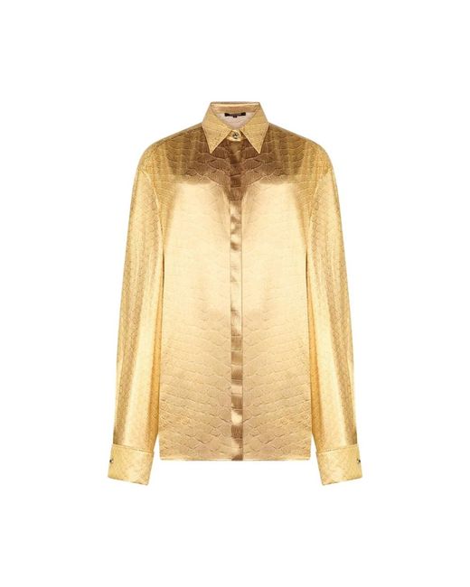 Roberto Cavalli Metallic Shirts