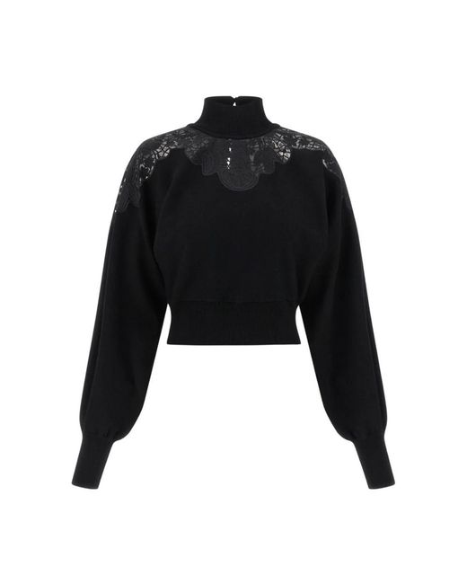Twinset Black Turtlenecks