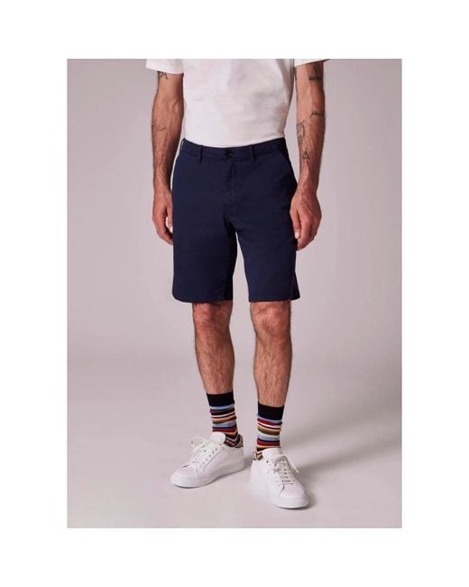 Paul Smith Blue Casual Shorts for men