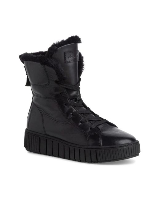 Tamaris Black Winter Boots