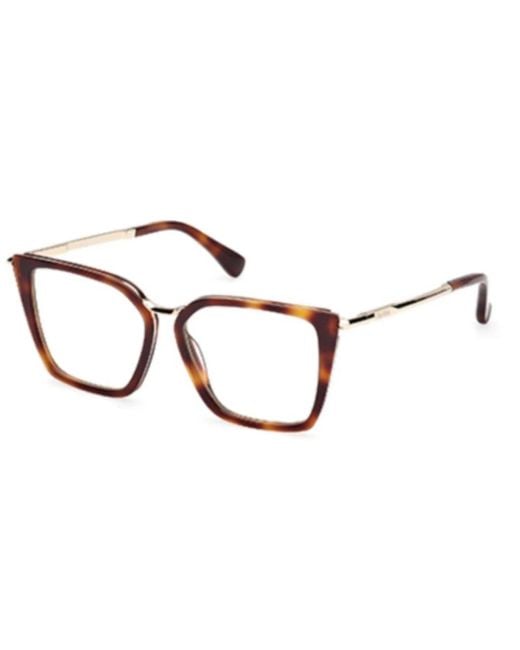 Glasses Max Mara de color Brown