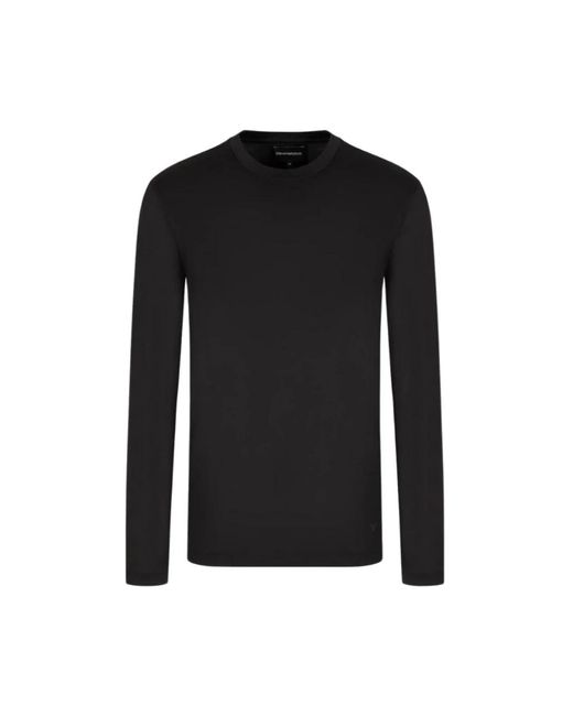 T-Shirts di Emporio Armani in Black da Uomo