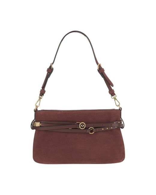Pinko Purple Shoulder Bags