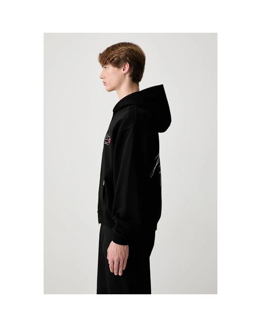 Zip-Throughs Represent de hombre de color Black