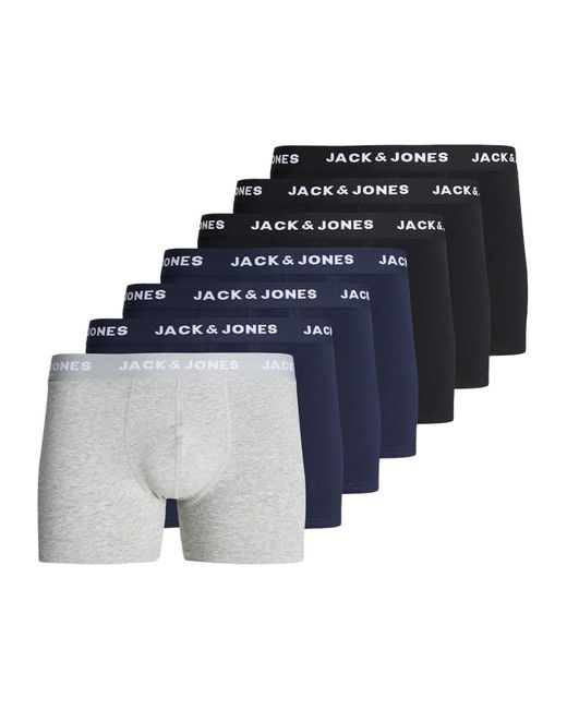 Jack & Jones Ultimativer komfort trunks 7er pack in Blue für Herren