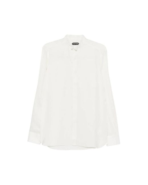 Tom Ford White Casual Shirts for men
