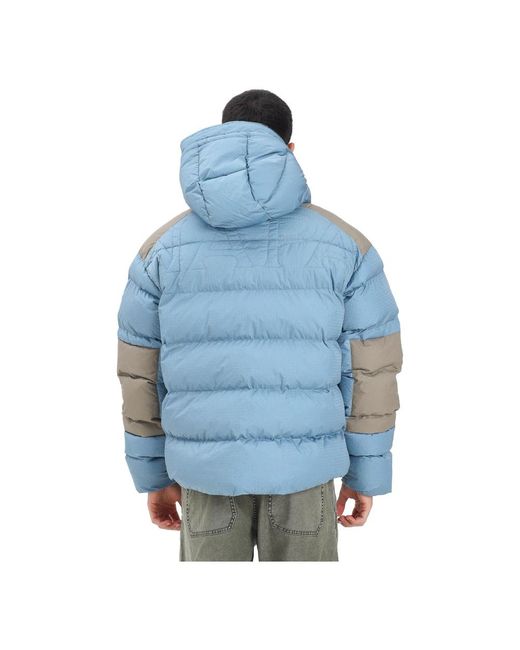 Napapijri Blue Winter Jackets for men