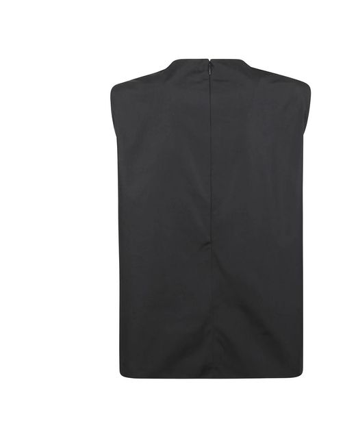 Sleeveless Tops Marni en coloris Black