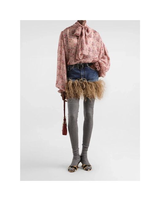 Dolce & Gabbana Pink Blouses