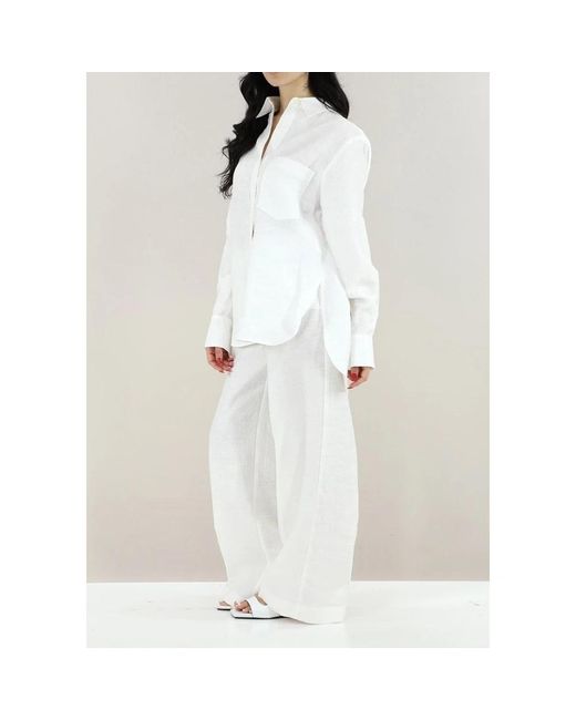 Shirts Kaos de color White