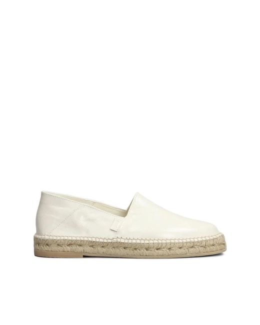 AMI Leder Espadrilles in White für Herren