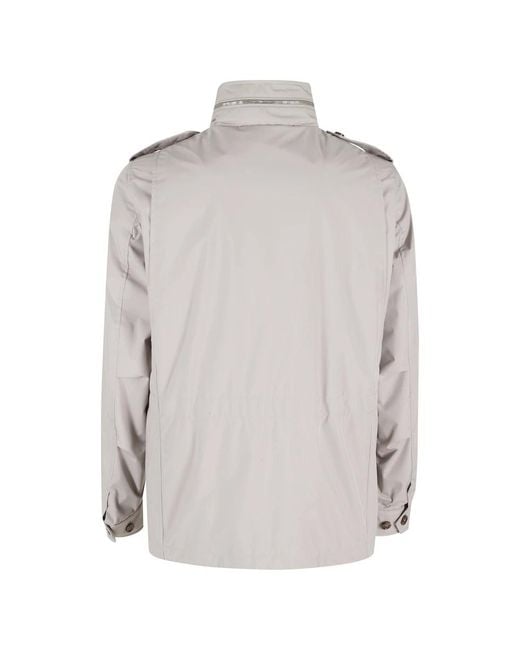 Moorer Gray Light Jackets for men