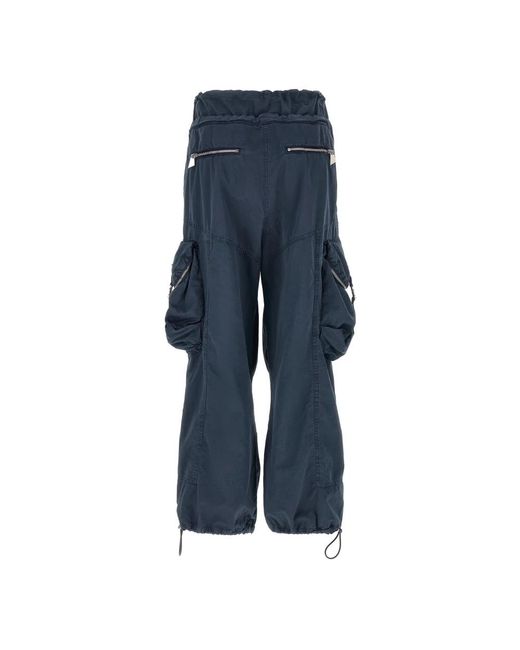 The Attico Blue Wide Trousers
