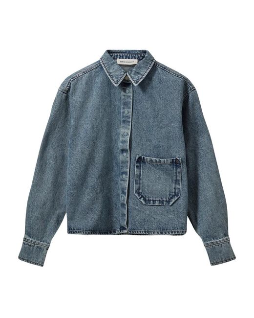 Sofie Schnoor Blue Denim Shirts