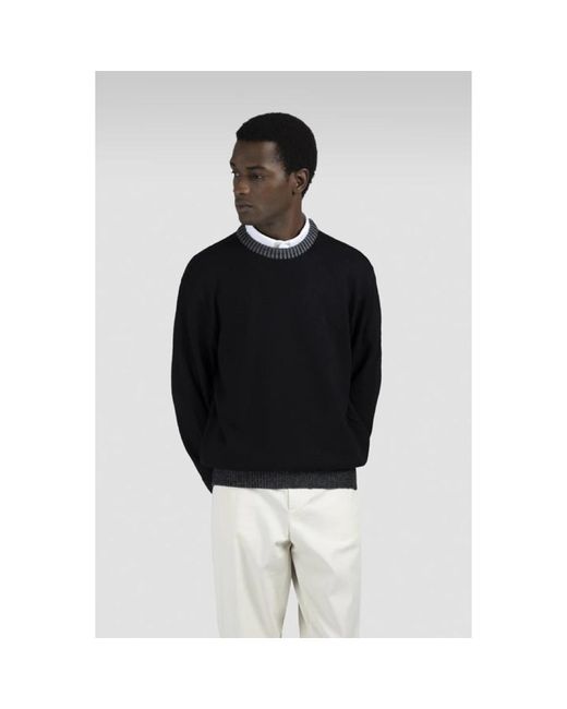 Round-Neck Knitwear Paul & Shark pour homme en coloris Black