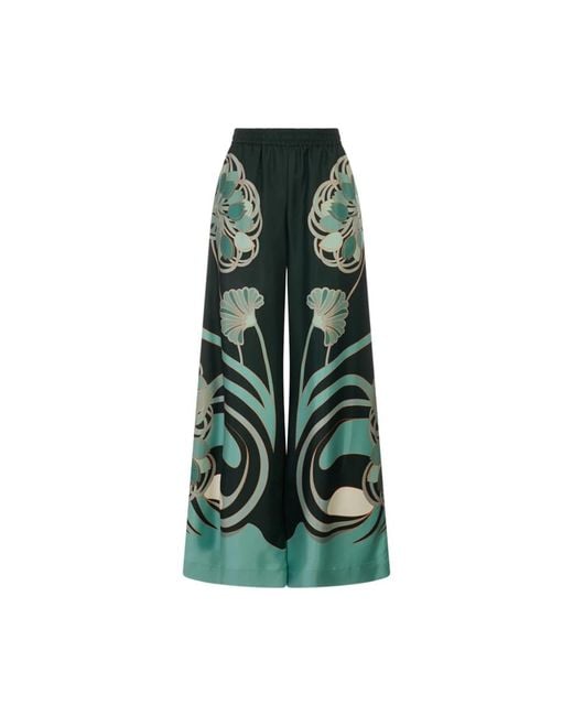 LaDoubleJ Green Wide Trousers