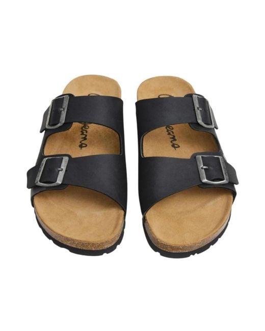 Pepe Jeans Black Sliders for men