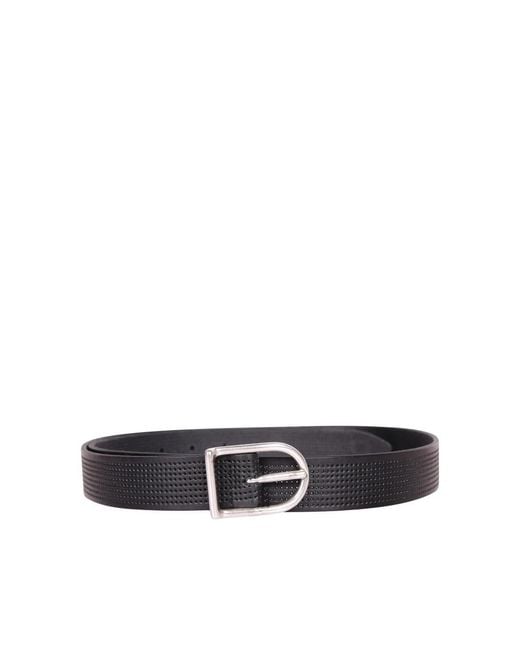 Dell'Oglio Black Belts for men