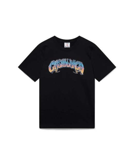 CASABLANCA - Man - Black - T-shirt