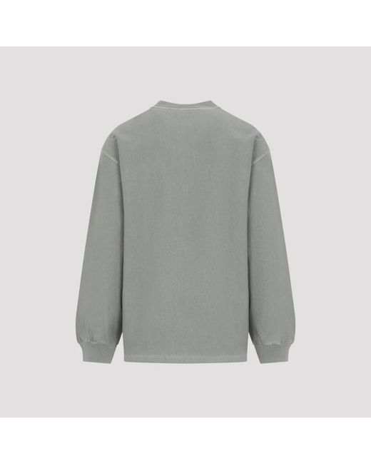 Carhartt Gray Long Sleeve T-Shirts for men
