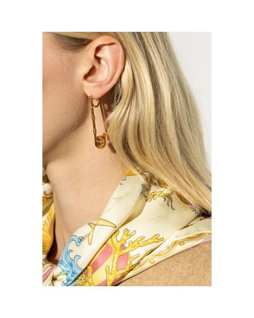 Versace Earrings in het Metallic