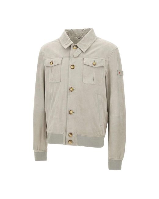 Light Jackets Peuterey de hombre de color Gray