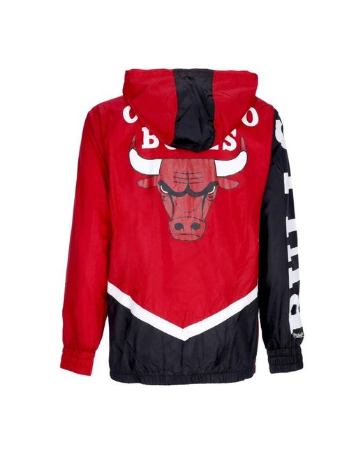 Light Jackets Mitchell & Ness de hombre de color Red