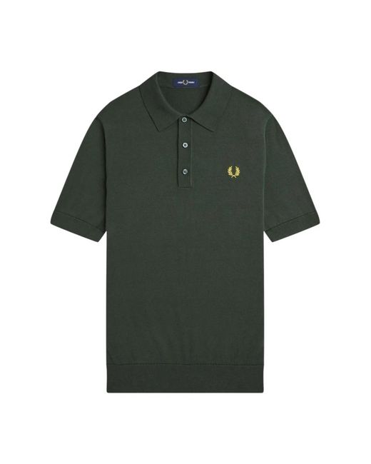 Fred Perry Tops ,Groen ,Katoen Klassiek Poloshirt in het Green voor heren