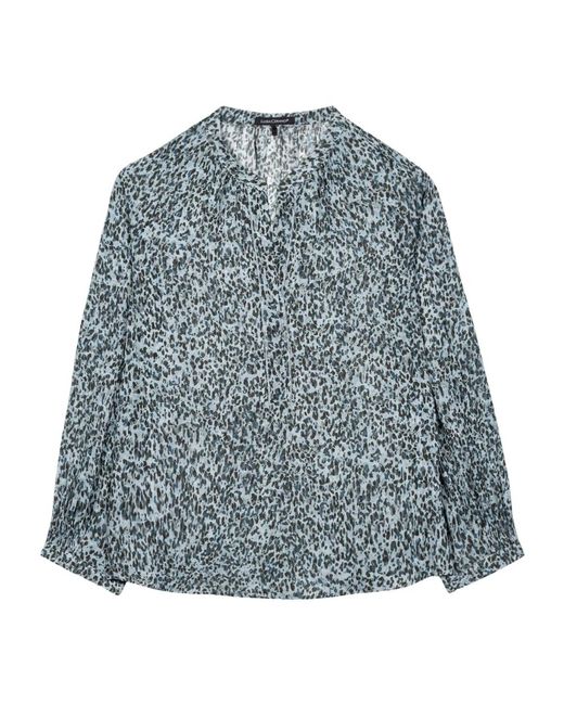 Luisa Cerano Overhemden ,Veelkleurig ,Elegante Blouse Met Unieke Stijl in het Blue