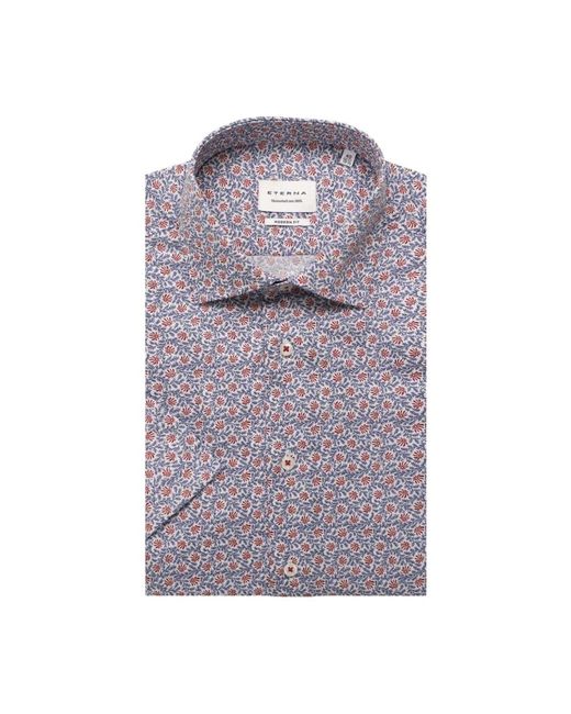 Shirts > short sleeve shirts Eterna pour homme en coloris Purple