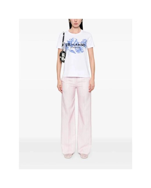 Ermanno Scervino White T-Shirts