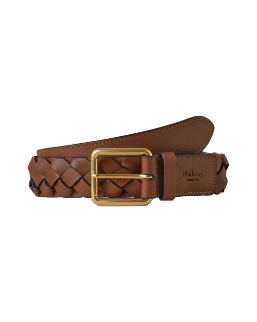 Mulberry Brown Belts